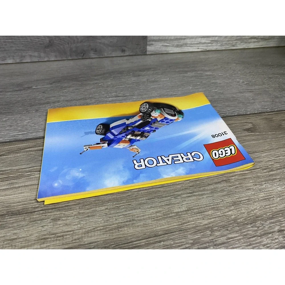 LEGO Creator 31008 Thunder Wings Instruction Manual‎ Booklet 2013 English Guide